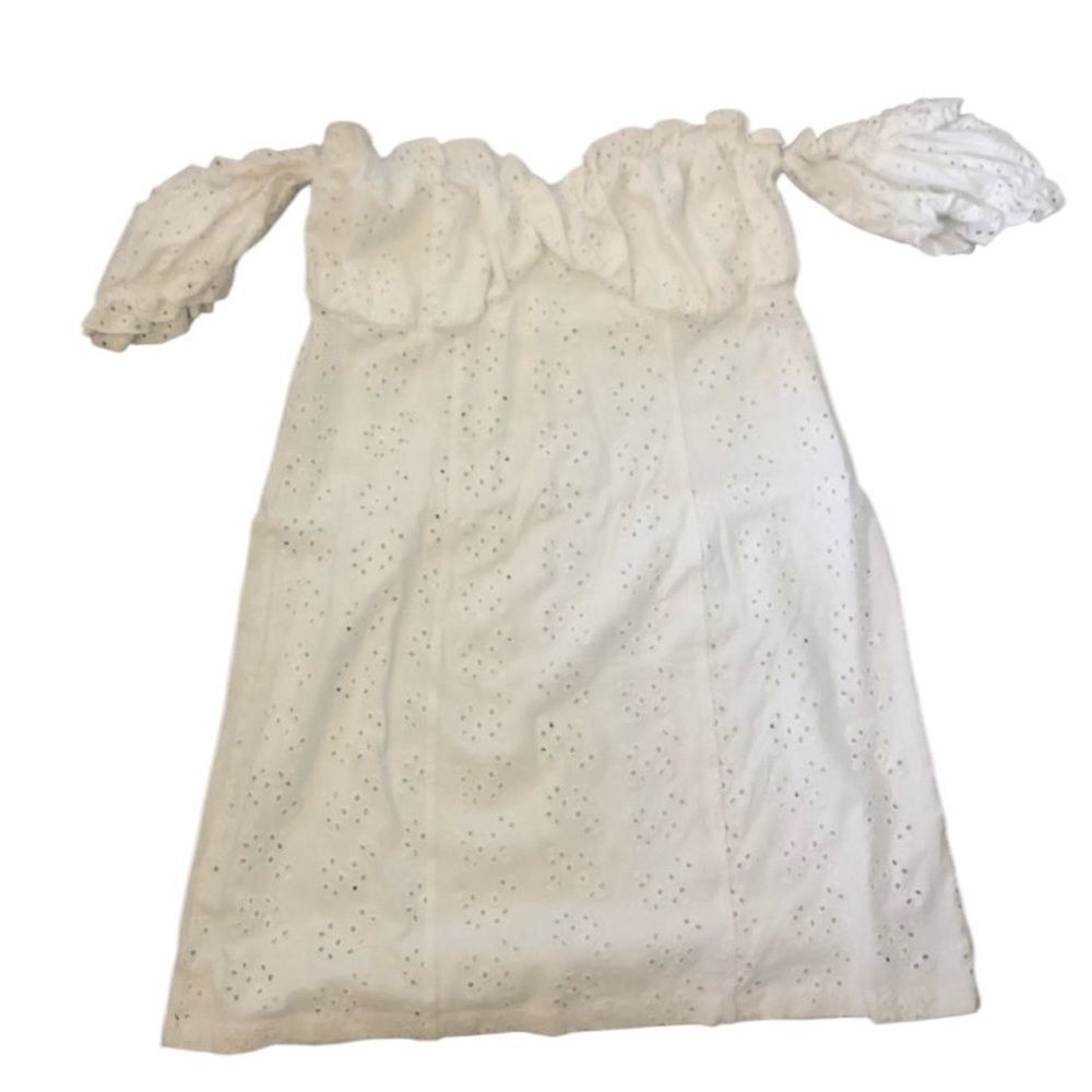 ✨ ASOS DESIGN bardot mini broderie sundress ✨